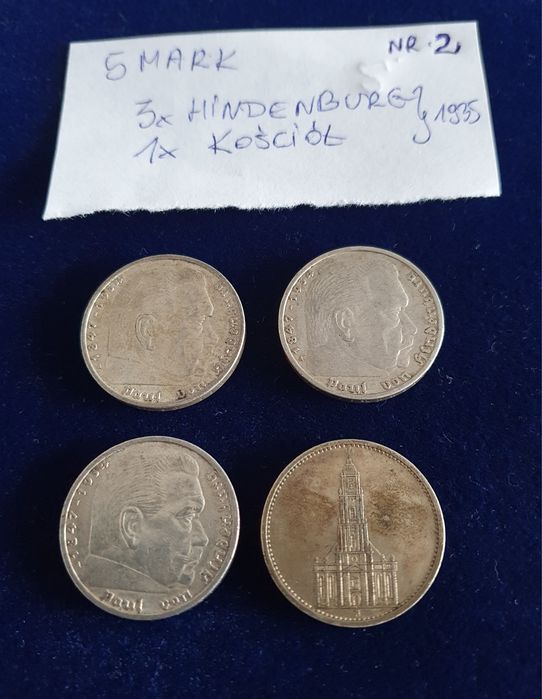 5 Marek 1935 i 5 Marek 1935 Kościół Srebro Z.2.