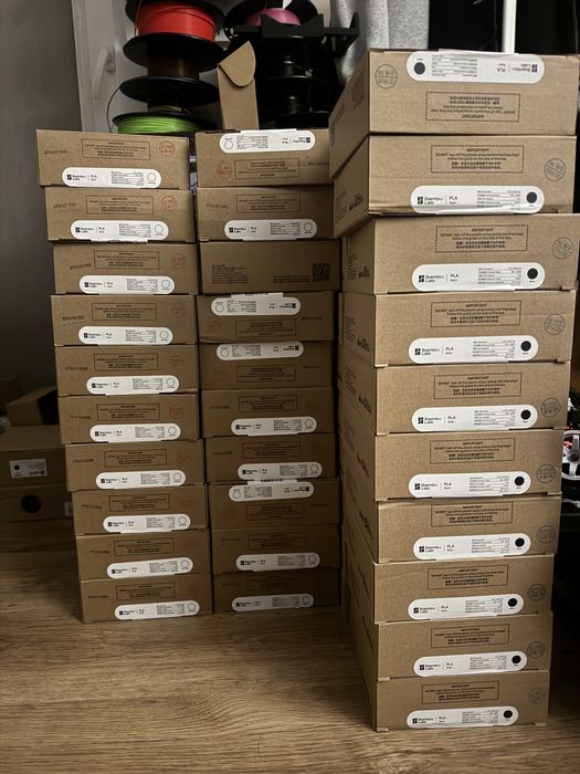 Filament Bambu Lab PLA refill Czarny