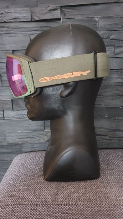 Gogle Oakley CUSTOM Flight Tracker L XL Fog PRIZM Iced Iridium S2 OTG