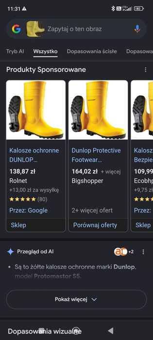 Kalosze męskie strażackie 45