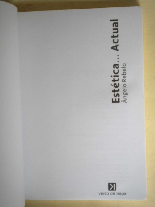 Estética
de Ângelo Rebelo