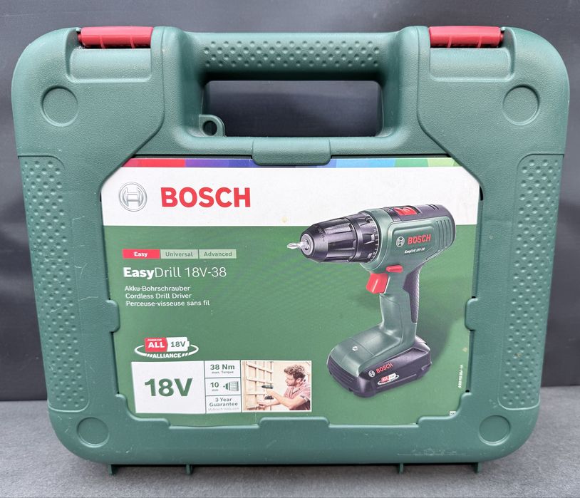 Bosch Wiertarko-wkrętarka akumulatorowa EasyDrill 18V-38/2*Aku2.5Ah