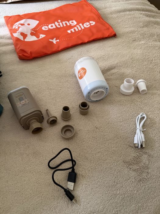 Conjunto 2 Mochilas a vácuo  Eating Miles