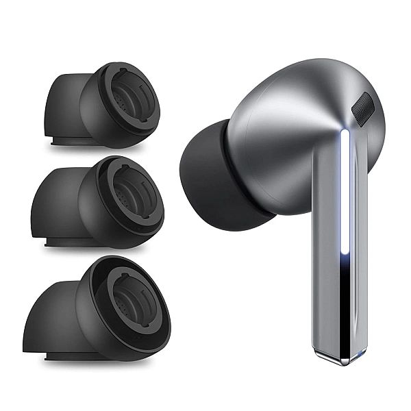 Tech-Protect Ear Tips 3-Pack Samsung Galaxy Buds 3 Pro Grey