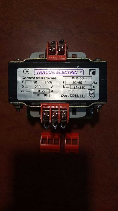 transformator separacyjny 24-230 V TVTR-50-F