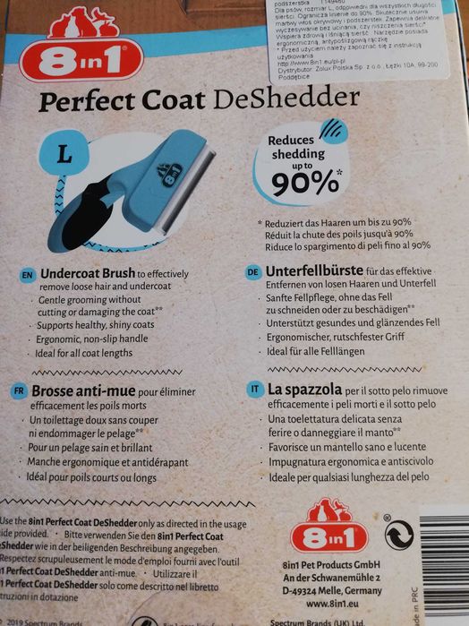 Szczotka dla psa plus gratis