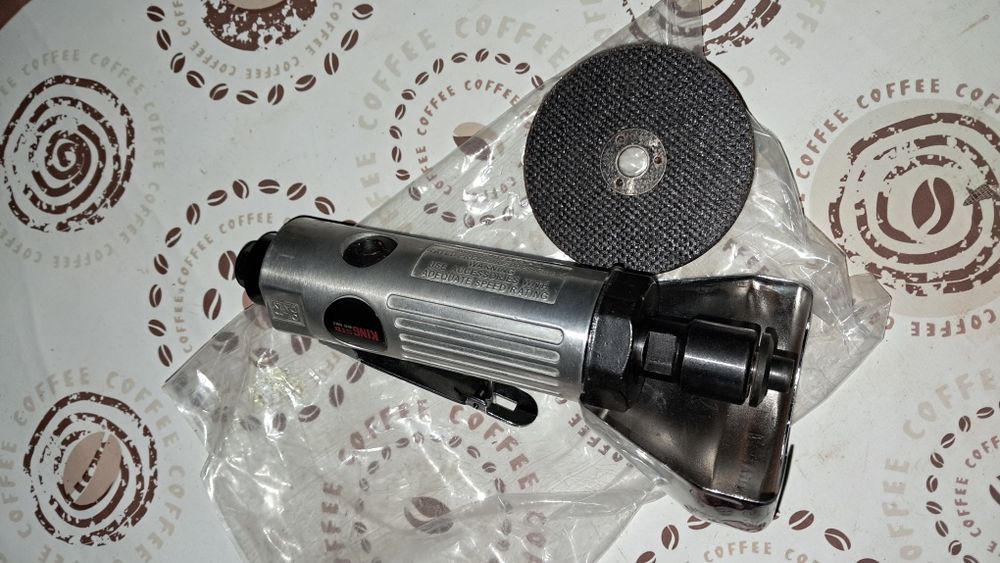 Пневмоболгарка King d76,2 нова