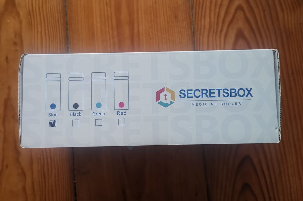 Estojo refrigerador de medicamentos (insulina)