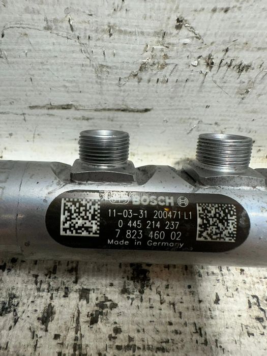 Régua Alta Pressão Common Rail Bosch BMW Mini N47C16 N47C20 N47