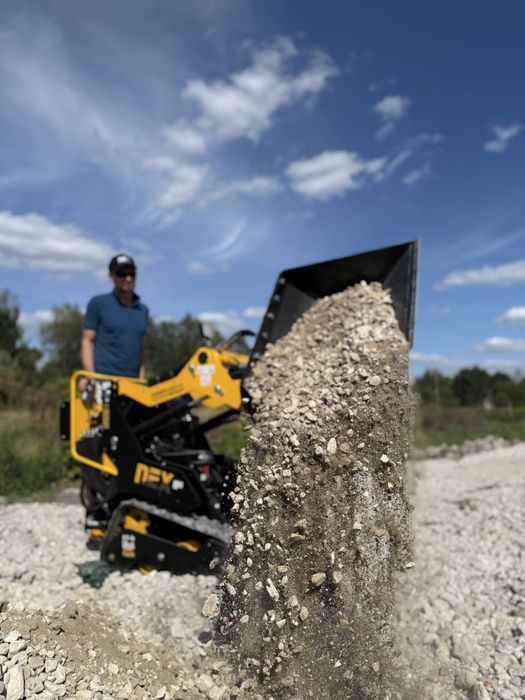 Ładowarka gąsienicowa NEX MULTI dwu sekcyjna pompa RATY 0%