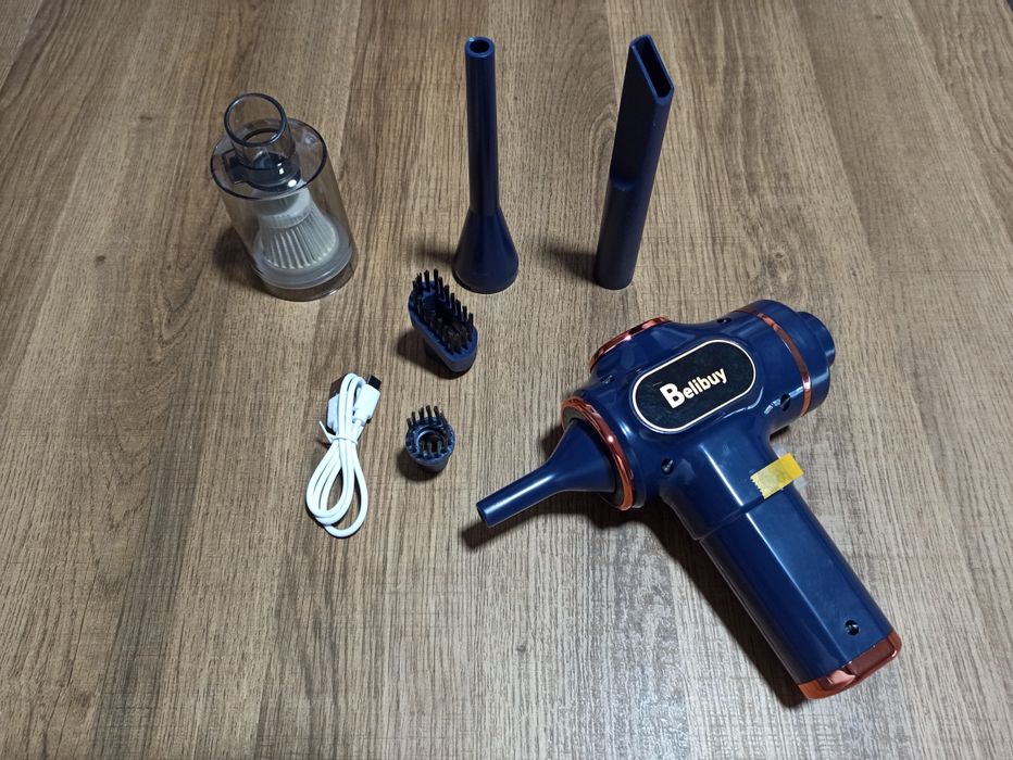 Mini aspirador/soprador