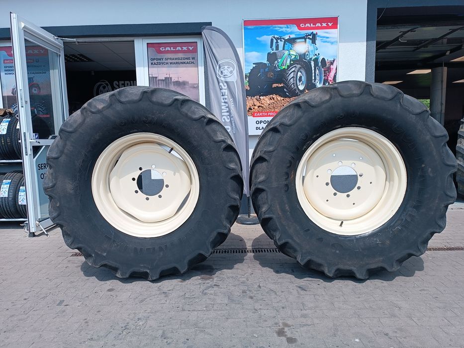 Kompletne koła do Bizona lub Classa 23.1-26  600/70R30