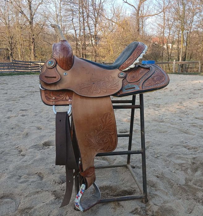 Siodło barrel racing