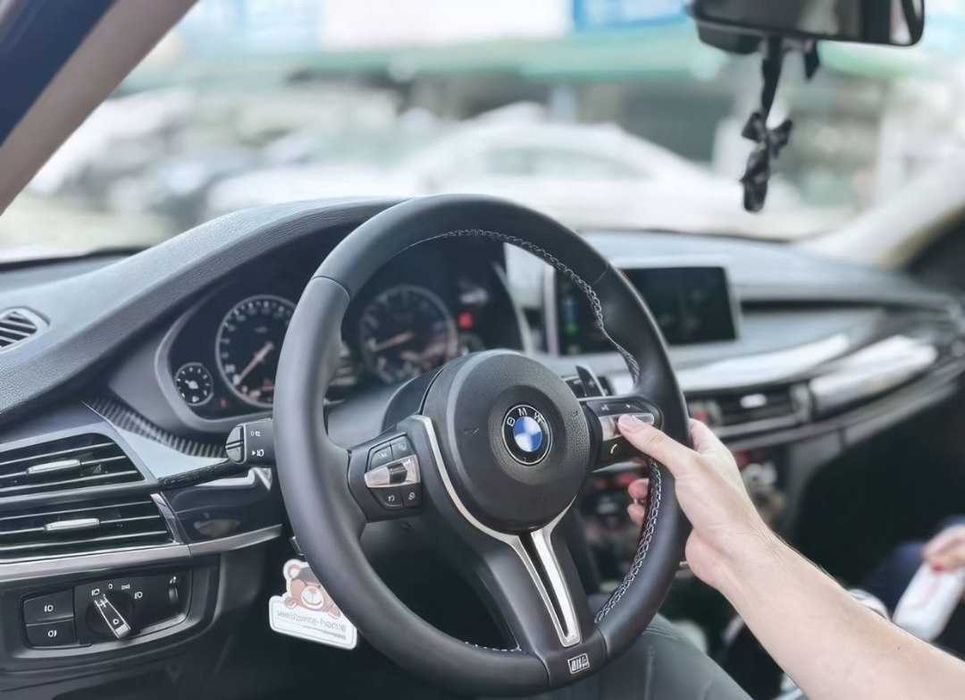 ‼️ Тюнінг Кермо BMW M Sport ‼️Ціна з подушкою Air Bag! Шкіряний Спортивний Руль Nappa M3 для БМВ F30 F31 F32 F33 F36 F20 F21 F10 F11 X3 F25 X5 F15
