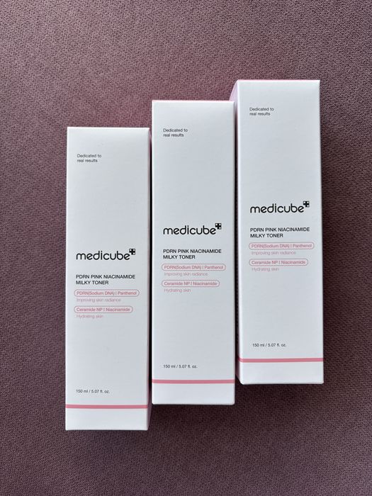 Medicube PDRN Pink Niacinamide Milky Toner 150ml Тонер з полінуклеотид