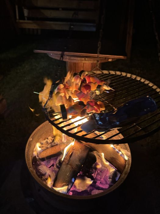 Domek drewniany z tarasem , 6 os. - Kobyla Góra