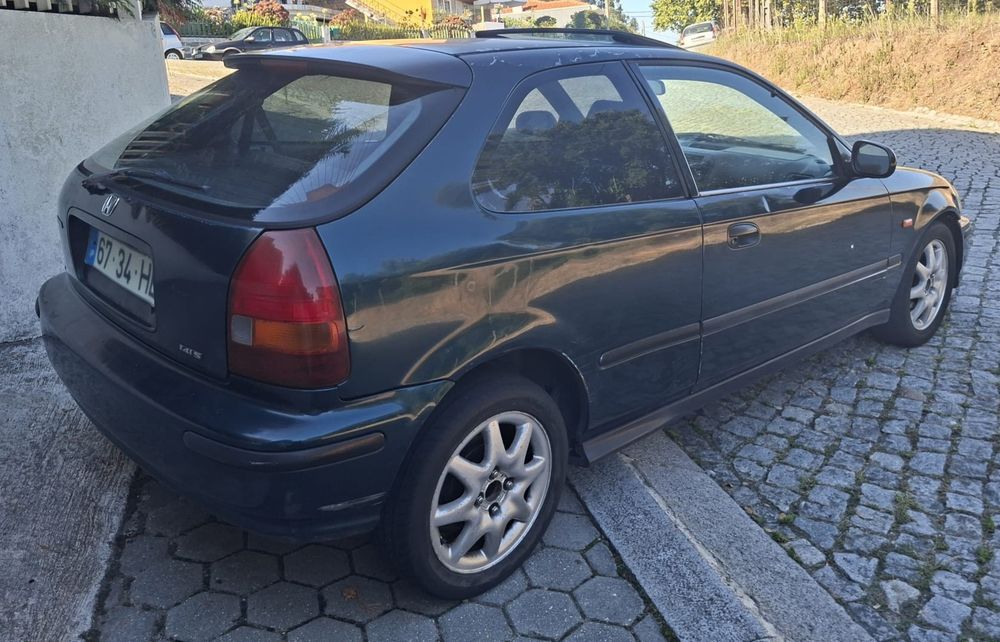 Honda Civic EJ9 Sedan  1.4i  90cv Gasolina Caixa de 5 Velocidades de 1996