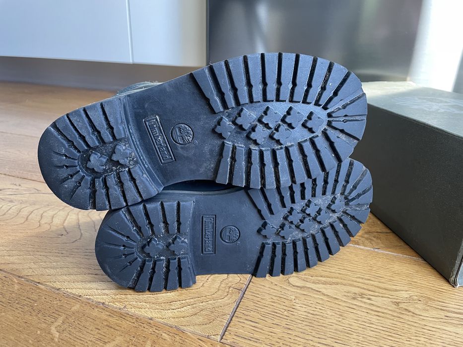 Ботинки Timberland, осень, кожа, размер 33, стелька 21,7