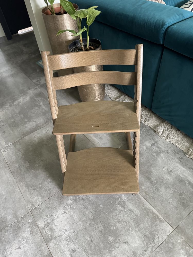Stokke Tripp Trapp Ash Taupe limitowana edycja jesionowa Zgorzelec OLX.pl