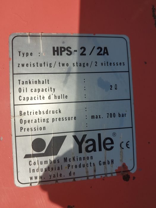 Pompa Hydrauliczna ręczna
