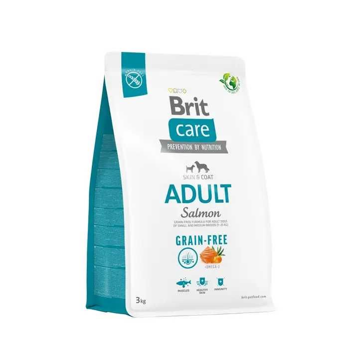 Сухий корм для собак Brit Care Dog Grain-free Adult 3 кг - лосось