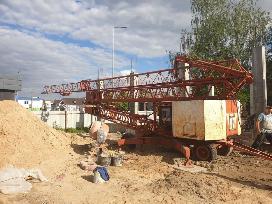 Кран башенний самоскладний