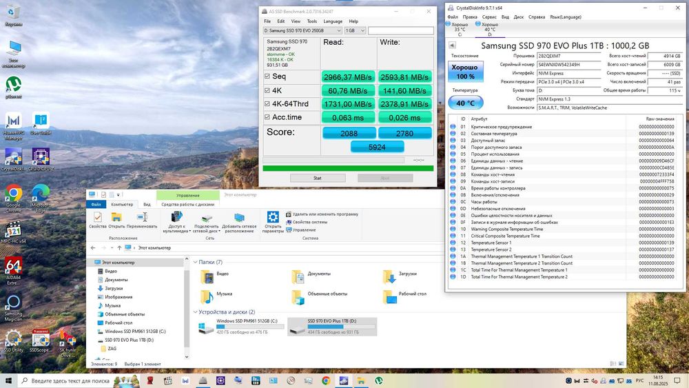 Samsung SSD 950 PRO 512 GB