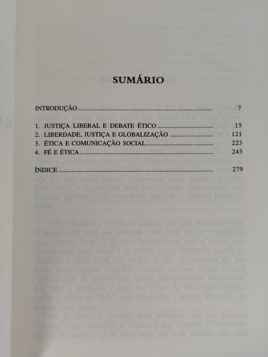 Ética na Sociedade Plural de Francisco Cabral