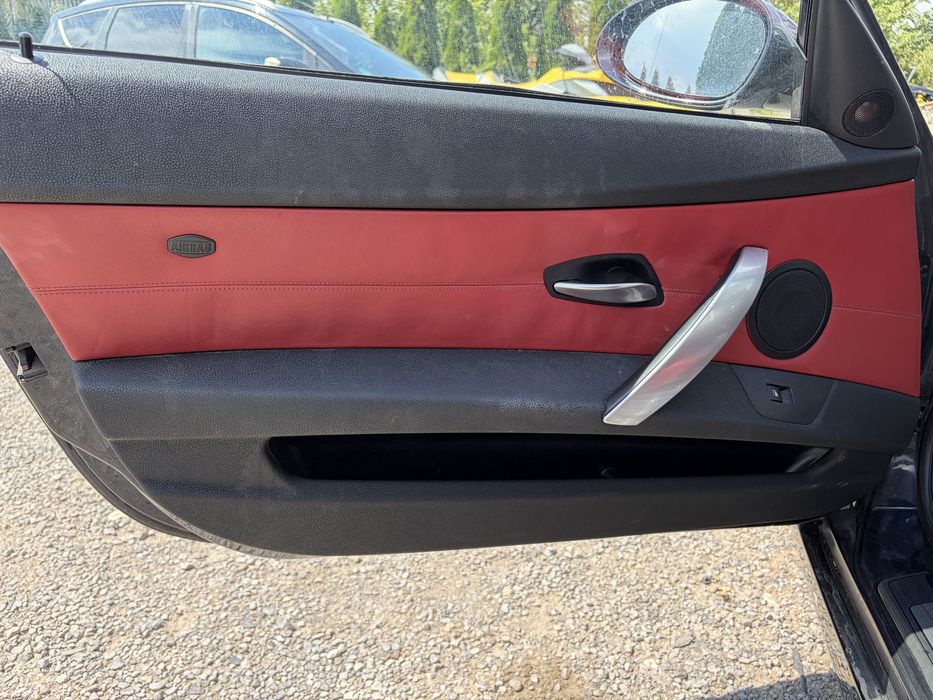 Fotele bmw z4 e85 lift Z4M skora sporty manualne M pakiet boczki grzane