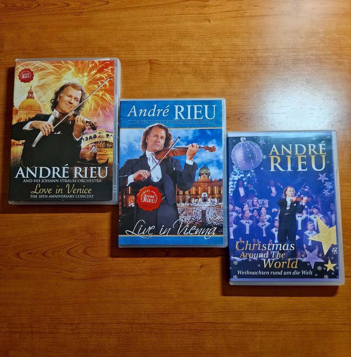 Mega Coleção ANDRÉ RIEU - 19 DVDs Venda em conjunto ou individual