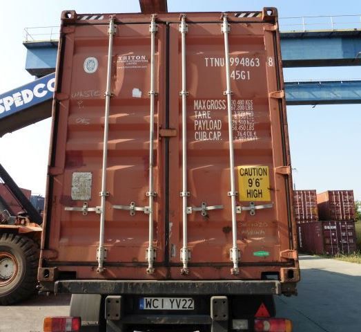 Kontener 40HC 12m magazyn morski budowlany