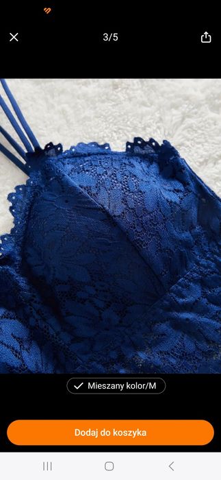 Top stanik uniwersalny M nowe