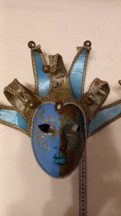 Maska wenecka oryginalna naturalnych rozmiarów