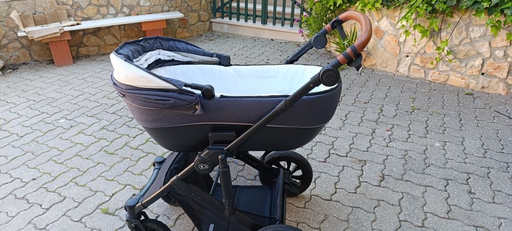 Conjunto carrinho bebé trio kinderkraft prime