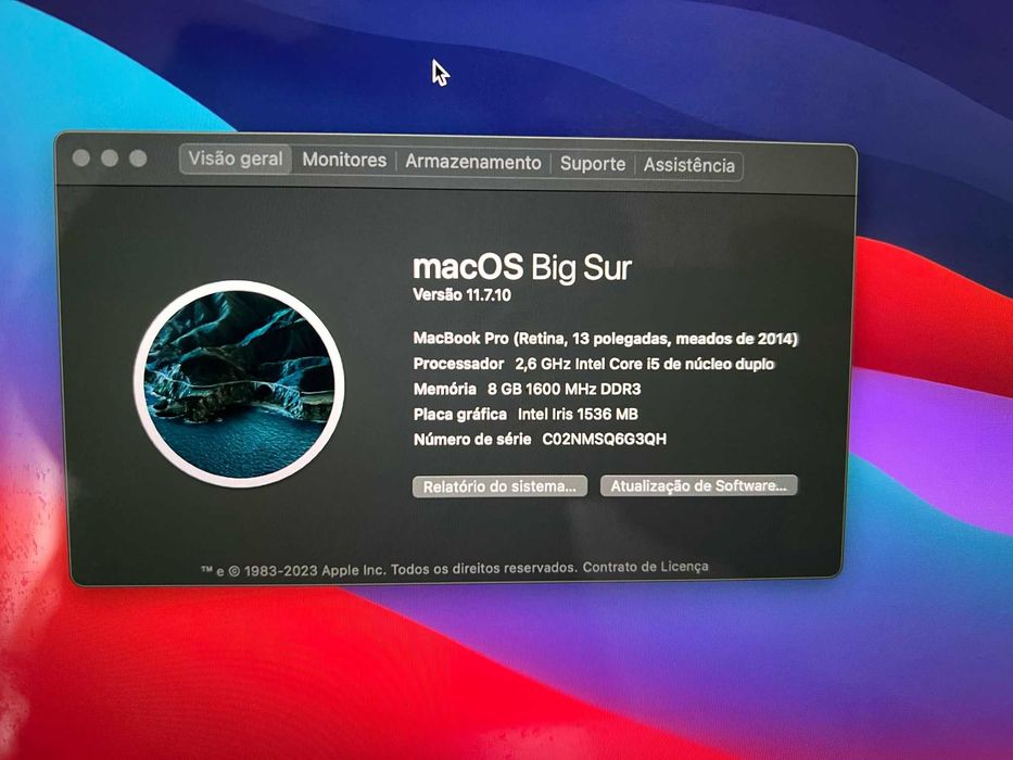 MacBook Pro 13'' | 8GB | 2014