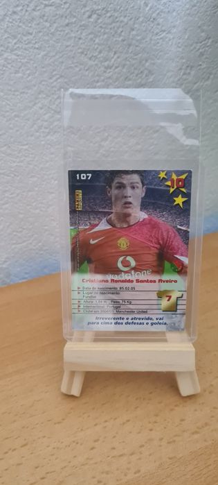 Carta Cristiano Ronaldo mega craques 2006