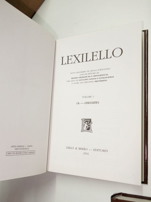 Lexilello - Dicionário da Língua Portuguesa - 5 volumes