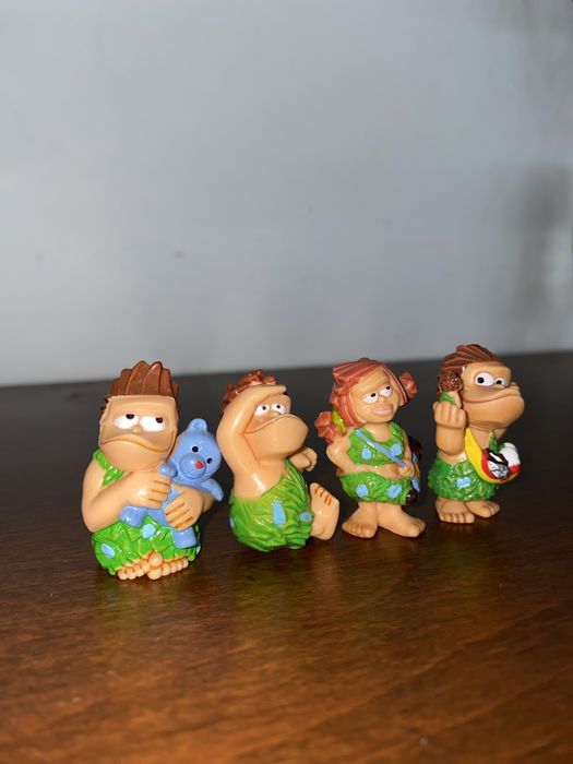 4 figuras Kinder/Ferrero - Homem das Cavernas | Croods