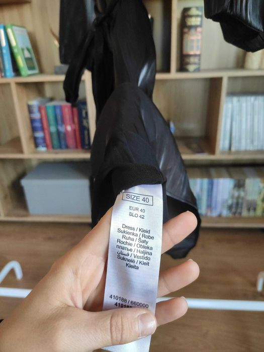 czarna sukienka orsay M L mała czarna elegancka szmijzerka