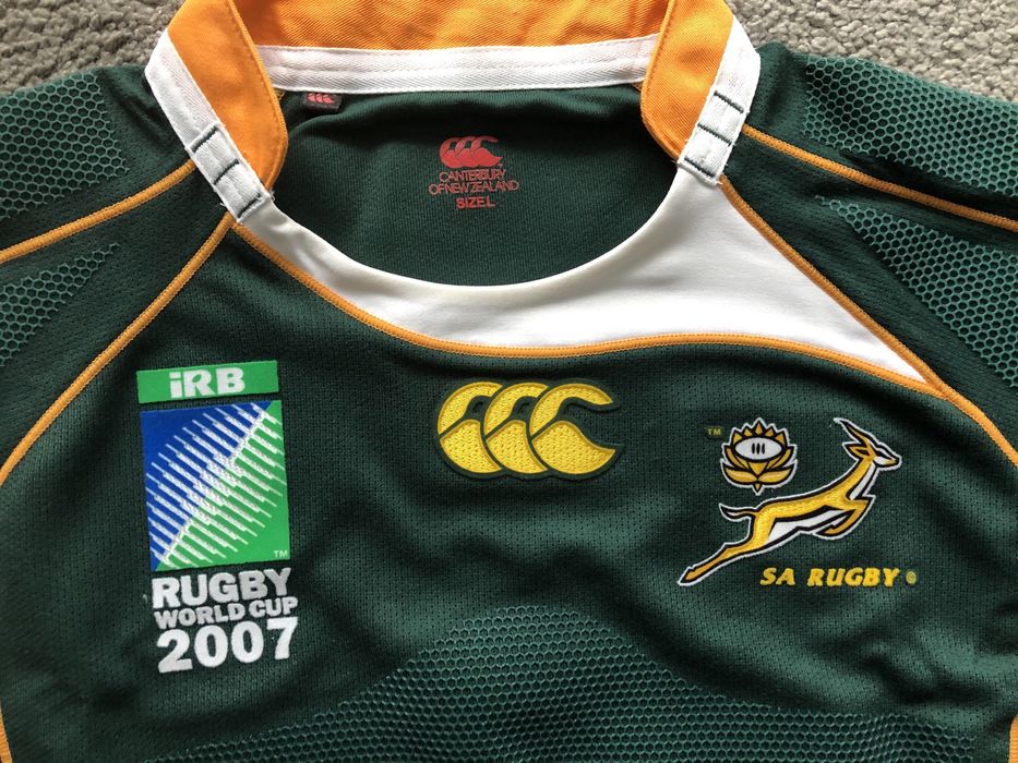 koszulka meczowa RPA Rugby Południowa Afryka Springbok kolekcjonerska