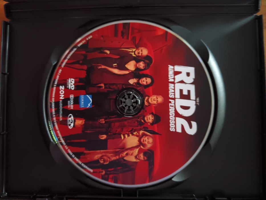 filme dvd original - red 2 - ainda mais perigosos