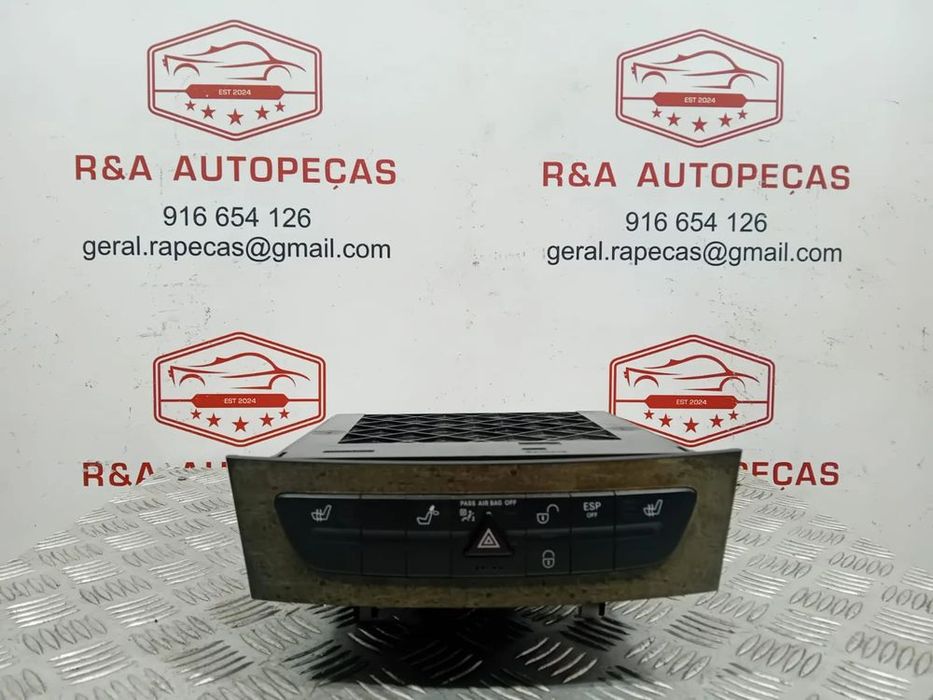 Consola Central Painel de Controlo Mercedes Class E W211 Original