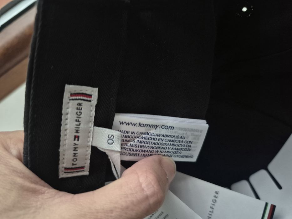 Czapka z daszkiem Tommy Hilfiger