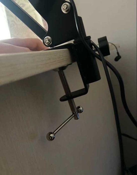 Професійний студійний мікрофон Ausdom ME6S з пантографом. Новинка!