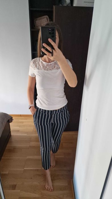 Bluzka H&M biała