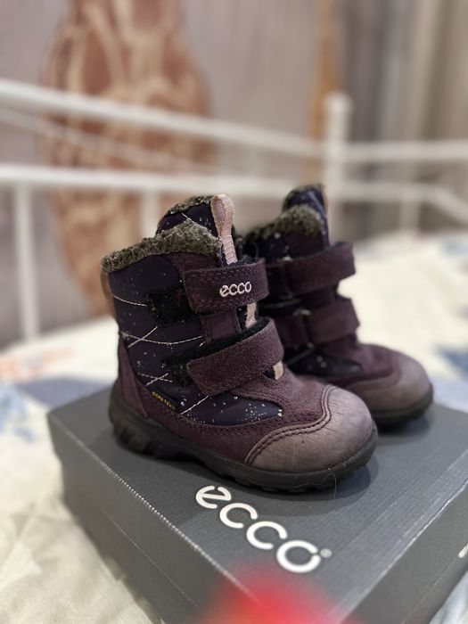 Зимові сапожки Ecco для дівчинки 22 розмір