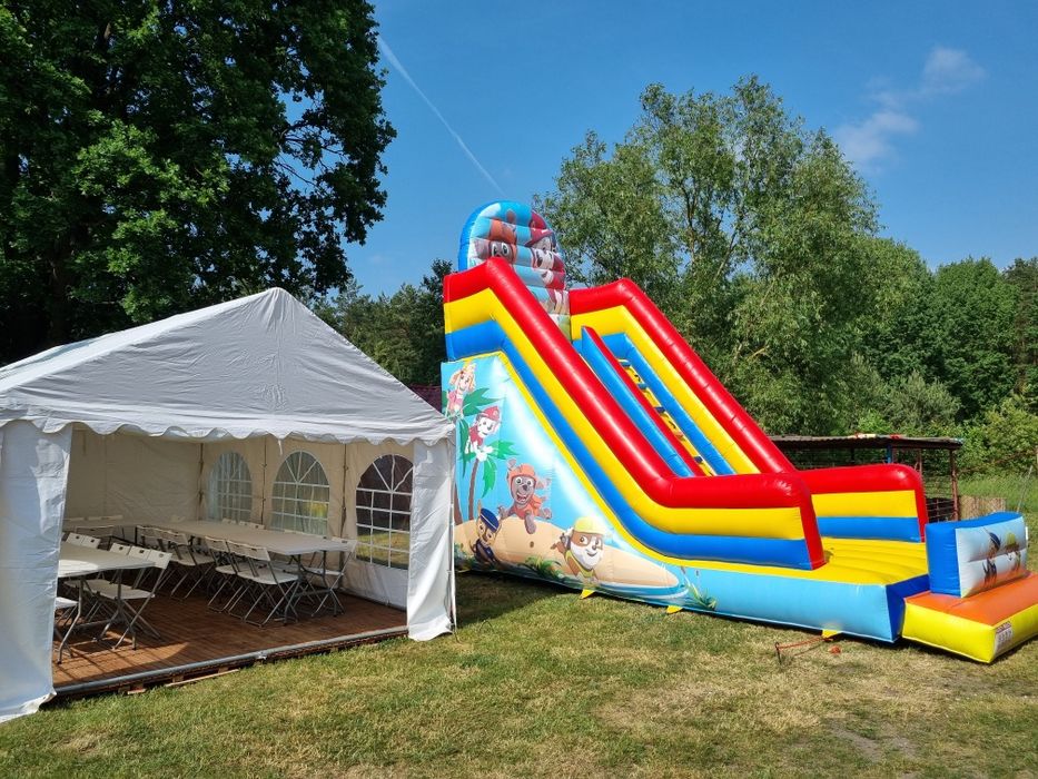 Namioty imprezowe bankietowe wynajem, wypożyczalnia, dmuchańce