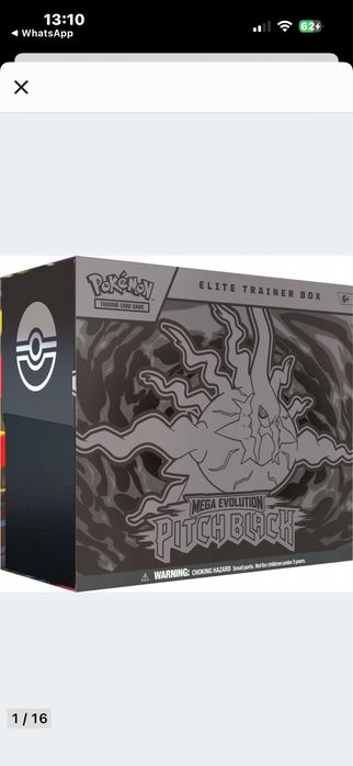 Pokémon TCG: ME - Pitch Black - Elite Trainer Box