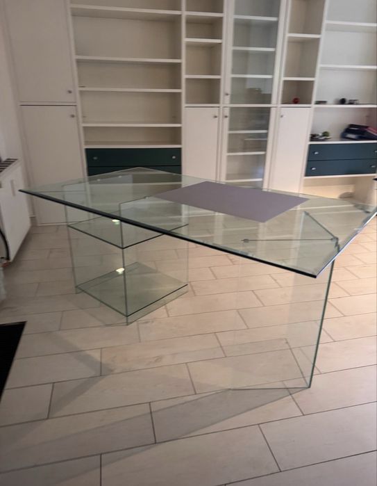 Stol biurko szklane Design Vintage von Dreieck design