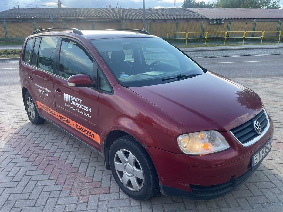 VW TOURAN 1,9 TDI 7 osób , Hak FV 23%
